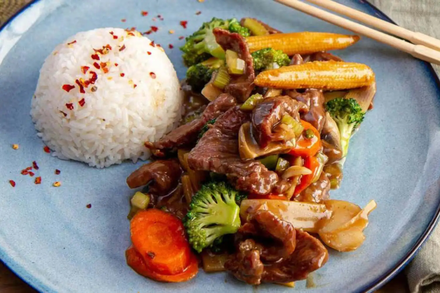 Biff chop suey