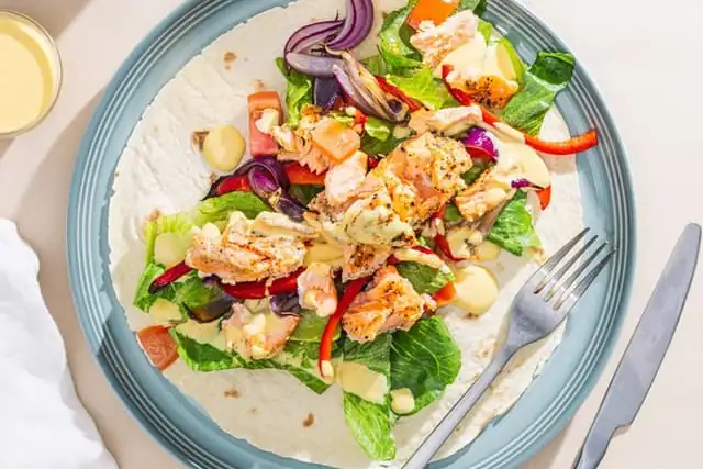 Wraps med laks
