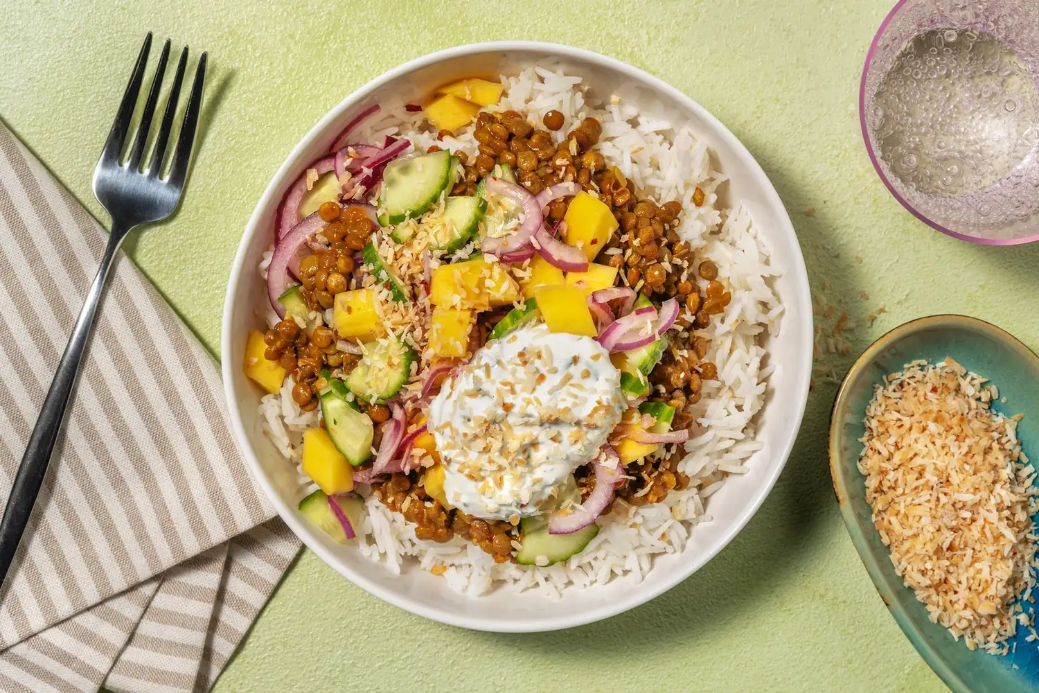 Indisk linsebowl