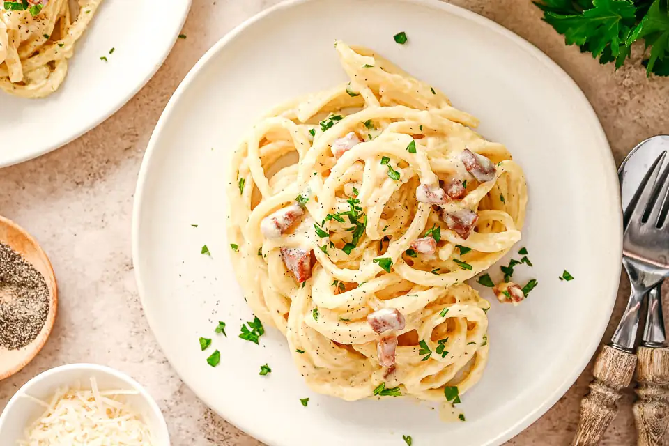 Pasta carbonara